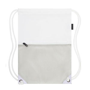 Fácil de llevar, mochila personalizada al por mayor, mochila de poliéster con cordón, bolsa con cremallera, mochilas escolares o universitarias - Product Image 2