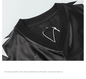 ชุดเสื้อฟุตบอลสำหรับทุกเพศเสื้อ7on7และ7v7ชุดเสื้อเจอร์ซีย์ออกแบบโลโก้ได้ตามต้องการ - Product Image 3