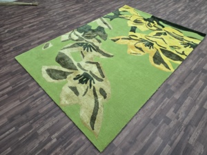 High Quality Modern Design Hand <b>Tufted</b> Luxury <b>Rug</b> 100% Cotton Carpet Living Room Area Floor Abstract Pattern 1 Piece Loop Cut - Product Image 2