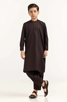 Shalwar Kameez élégant pour garçons et adultes, tenue de fête traditionnelle d'hiver, broderie de haute qualité, recyclé