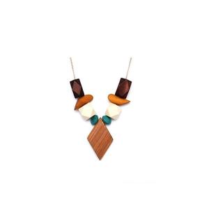 Conjunto de Collares de Resina Estilo Bohemio Vintage al por Mayor, Collar de Cuentas de Colores en Forma de Bola en Capas para Mujer, para Fiestas - Product Image 1