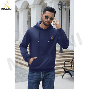 Sweat-shirt décontracté à manches longues avec capuche à cordon et poche kangourou - Product Image 5