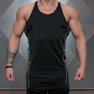 Entraînement Gym Hommes Débardeurs Fitness Formation Sans Manches Muscle Musculation Coton D'été Active Sportswear - Product Image 3