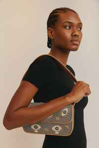 Sac à perles multicolores avec poignée, sac à main, sac à main décontracté, artisanat indien, fait à la main, sac baguette, - Product Image 2