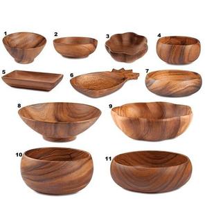 ชามไม้ญี่ปุ่นแบบยั่งยืน สำหรับเทศกาลรอมฎอน อาหารวันอีด ผลิตด้วยมือ วัสดุธรรมชาติ สำหรับขายส่ง โรงแรม ร้านอาหาร - Product Image 4