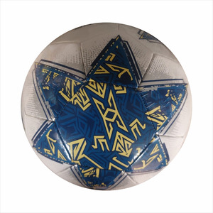 Ballon de football en PU thermocollé de conception personnalisée de qualité supérieure, toutes tailles, pour tous les temps, tous les âges, pour une utilisation en extérieur avec logo personnalisé - Product Image 1