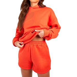Conjunto de Dos Piezas para Mujer, Sudadera con Capucha, Atuendo Elegante para el Día a Día, Conjunto de Dos Piezas a Juego para Mujer, Ropa Casual de Verano 2026 - Product Image 1