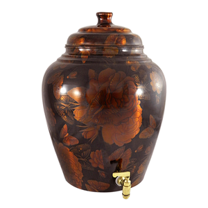 เครื่องทำน้ำเย็นทองแดงพร้อมแท่นวางแก้วและเหล็กเครื่องทำน้ำขนาดและรูปทรงตามสั่ง - Product Image 3