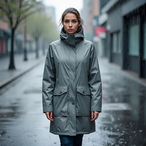 Extérieur Hiver Camping Randonnée Femmes Soft Shell Vestes Tricoté Coton Doublure Coupe-Vent Imperméable Pleine Fermeture Éclair Haute Qualité - Product Image 3