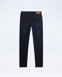 Nouvelle vente en gros en usine Mode masculine Taille moyenne droite Vêtements décontractés Couleur bleu foncé Jeans en jean pour hommes - Product Image 2