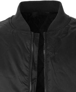 Chaqueta Bomber de Manga Larga para Hombre, Personalizada, de Alta Calidad, con Cuello Alto, Estilo Urbano, Reversible, Resistente al Viento, Venta al Por Mayor - Product Image 3