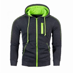 ODM OEM Venta al por mayor Personalizado 480GSM Forro polar de algodón con cremallera, estampado serigrafiado descolorido, lavado ácido y efecto desgastado - Product Image 5