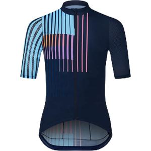 Maillot de cyclisme léger pour femmes, manches courtes, respirant, sublimé, pour le sport et la course - Product Image 1