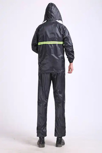 Waterproof Raincoat Suits Outdoor Rain Gear Motorcycle <b>Cycling</b> Rain Coats Cover <b>Men</b> Rain <b>Jacket</b> Hooded Rainwear Suit - Product Image 3
