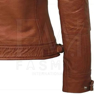 In Unique Color Casual 100% Polyester Fabric Women Motorcycle <b>Jacket</b> Quilted Knitted with Private Label for <b>Ladies</b> - Product Image 6