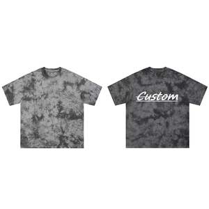 Camiseta con logotipo personalizado Boxy Fit para hombre Camiseta de algodón pesado Diseño de logotipo personalizado de alta calidad - Product Image 4