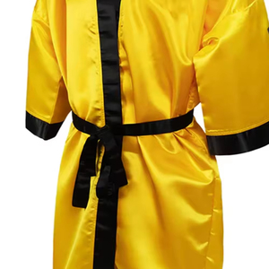 Batas de Boxeo de Alta Calidad con Logotipo Personalizado, Kimono de Jiu Jitsu, Ropa de Entrenamiento, Batas de Boxeo de Nuevo Estilo, Batas de Boxeo Personalizadas al por Mayor para Hombre - Product Image 5