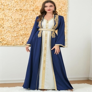 Chất Lượng Cao Phụ Nữ Dubai Abaya Kaftan New Arrival Bohemian Dài Phong Cách Áo Dài Và Maxi Trong Bán Buôn Tỷ Lệ 2025 - Product Image 5