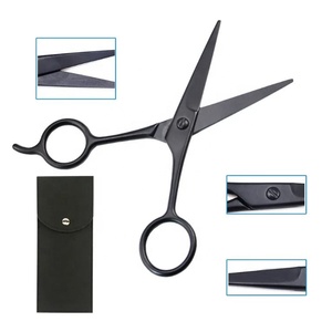 Venta al por mayor Tijeras de pelo de acero inoxidable Afilado Suave Borde de afeitar Tijeras de salón de corte de pelo con embalaje personalizado - Product Image 4