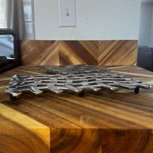 Top llegada Metal Golden Trivet nueva llegada decorativo increíble cocina Trivet para cocinas DE LA India - Product Image 6