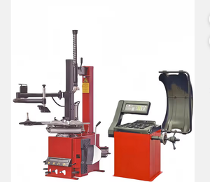 ชุดเครื่องเปลี่ยนยางแบบสวิงอาร์มขนาด 10"-24" พร้อมสวิตช์เปลี่ยนยาง เครื่องถ่วงล้อ สำหรับขาย - Product Image 1