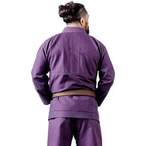 Haute qualité hommes Jiu Jitsu Gi Premium 45O GSM 100% soie coton perle tissage personnalisé Sublimation doublure de haute qualité pour adultes - Product Image 6