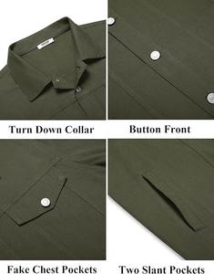 Moda 2025 Casual moda chaquetas con cremallera ropa de hombre colores contrastantes camisas de malla a cuadros chaquetas de hombre estilo de moda - Product Image 5