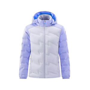 Chaqueta acolchada de moda con logotipo personalizado | Abrigo de invierno acolchado con aislamiento ligero | Ropa de calle de moda - Product Image 3