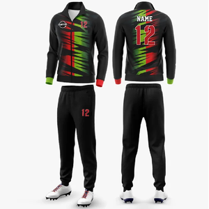 Chándales de secado rápido, transpirables y duraderos, personalizables, a la moda para equipos deportivos, conjunto informal para exteriores, estampados de calidad por sublimación - Product Image 6