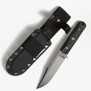 Cuchillo Bowie de Hoja Fija de Acero de Damasco Personalizado de Alta Gama, Multifuncional, para Expedición y Supervivencia, Venta al por Mayor, ODM - Product Image 1