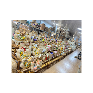 ตะกร้าซักผ้าผักตบชวาพร้อมกระเป๋าถือดีไซน์แบบธรรมชาติระบายอากาศได้อุปกรณ์ในบ้านเปิดปิด - Product Image 3