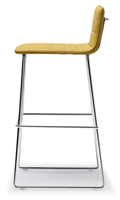 Chaises de comptoir et tabourets de bar modernes de qualité supérieure pour la maison, l'hôtel et l'extérieur, avec structure métallique écologique