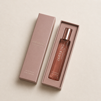 Flacon de parfum de voyage 10 ml en verre carré, mini vaporisateur rose doré, pompe OEM ODM OBM, Europe, Dubaï, vente en gros