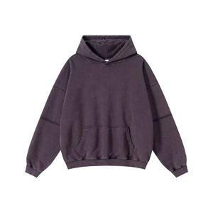 New Design Custom Heavyweight 520 Gsm Drop Shoulder Hoodie Manufacturers Cotton Oversized Hoodie for Men - Product Image 1