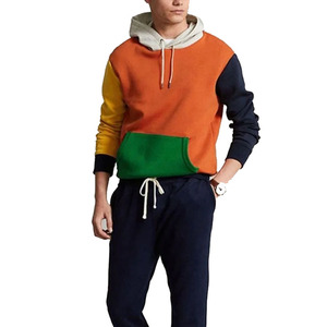 Fabricante clásico personalizado sudaderas con capucha para hombre calidad de lujo 100% algodón francés peso pesado Puff pantalones de chándal bordados elementos esenciales de invierno con logotipo personalizado - Product Image 4