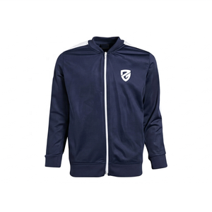 OEM Customized Sublimation Tracksuit Set Full Zip <b>Jacket</b> And Pants With <b>White</b> Stripes Unisex Adult Sporty Style Regular Fit - Product Image 1