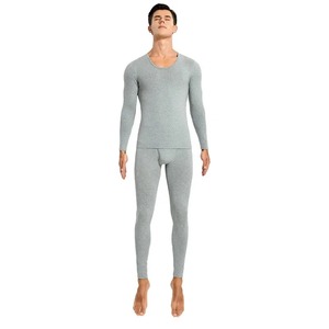 Invierno Hombres Merino Lana Ropa interior térmica Fleece Long John Base Layer Sets - Product Image 4