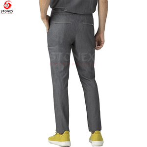 Elegante Unisex Nuevo Diseño Enfermería Scrubs Transpirable Hospital Scrub Sets para Hombres Casual Estampado Verano Uniformes Médicos - Product Image 5