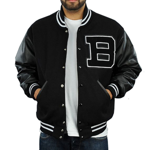 Chaqueta Universitaria para Hombre, Chaqueta Varsity con Letras del Equipo, Chaqueta Personalizada con Parche de Chenilla Bordado, Ropa de Calle - Product Image 6