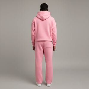 Conjunto de Sudadera con Capucha y Pantalones Jogger Oversize de Algodón 100% Personalizado, Estilo Vintage Lavado Ácido, Unisex, para Invierno, OEM - Product Image 2