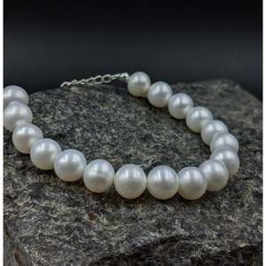 8mm Freshwater Pearl Beaded <b>Bracelet</b> Ball Shape <b>Bracelets</b> or <b>Bangles</b> - Product Image 4