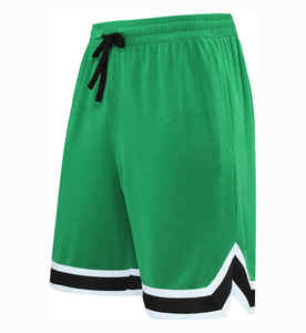Mens sport fitness shorts quick dry stretch fabric with drawstring waistband breathable design oem custom logo support - Product Image 3