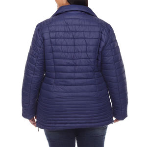 Chaqueta de Invierno Acolchada para Mujer, Talla Grande, Diseño Transpirable con Burbujas Personalizado, Cierre de Cremallera, Forro Polar Regular al por Mayor - Product Image 3