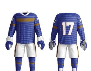Uniforme de hockey sobre hielo para hombre hecho a medida, ligero, fácil de usar, tendencia superior, transpirable, gran oferta, uniforme de hockey sobre hielo hecho a medida - Product Image 3