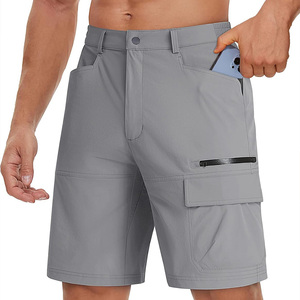 Men's <b>Lightweight</b> Quick-Dry Jogging <b>Shorts</b> with Elastic Waist Custom Logo for Running & Gym Casual Wear - Product Image 1