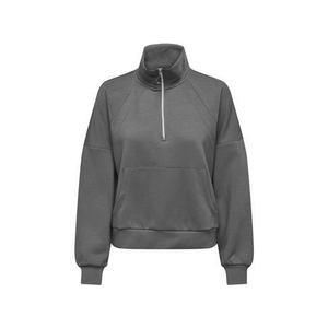 เสื้อสเวตเชิ้ตแบบมีซิปครึ่งตัวหลากหลายแบบ  รับสกรีนโลโก้ตามสั่ง  ไซส์ผู้ชาย  แบบมีฮู้ด  สีพื้น  สตรีทแวร์ - Product Image 3