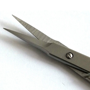 Ciseaux à cuticules professionnels et pointus pour manucure, ciseaux à petites cuticules incurvées à ongles extra fins, pointe émoussée, meilleurs ciseaux à manucure - Product Image 2