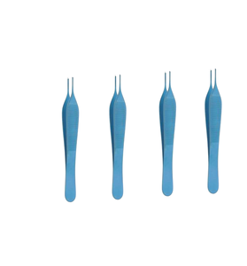 Pinzas Adson Dentavex de Titanio Serradas de 12 cm: Instrumento Quirúrgico Esencial - Product Image 3