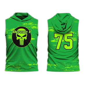 Uniformes de Fútbol Americano de Alta Calidad, Diseño Personalizado, Camisetas de Compresión 7v7, Transpirables, de Secado Rápido, Estampadas, Talla XL, con Bandera OEM - Product Image 1