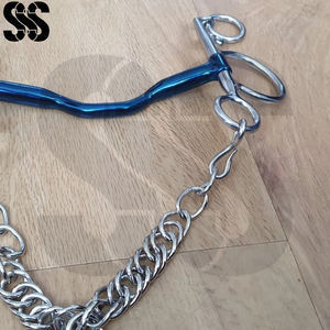 Embouchures de rênes pour chevaux en acier inoxydable multi-articulées, flexibles, antirouille, fabriquées au Pakistan, nouvelle tendance, contrôle double action, pression douce - Product Image 6